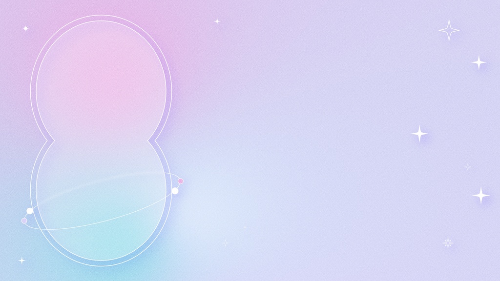 【配信向け素材セット】惑星デザインのかわいい背景アニメーション& 動く透過テキスト・縦横各5種