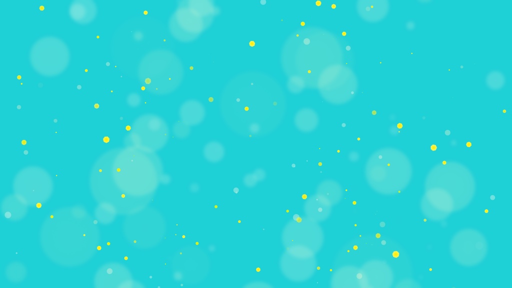 ミモザの花が舞う✨カラフルで春らしいループ背景・全9カラー🎨