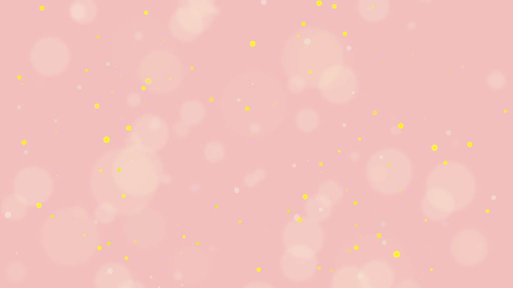 ミモザの花が舞う✨カラフルで春らしいループ背景・全9カラー🎨