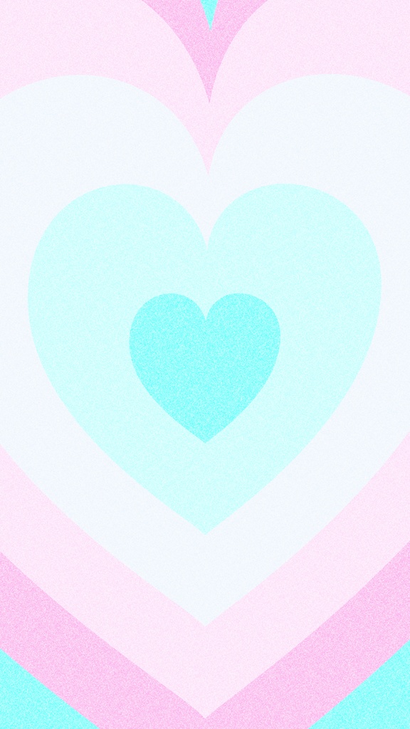 レトロPOPで可愛い❤️ハートのループ背景アニメーション・縦横各5カラー・mp4・10秒ループ