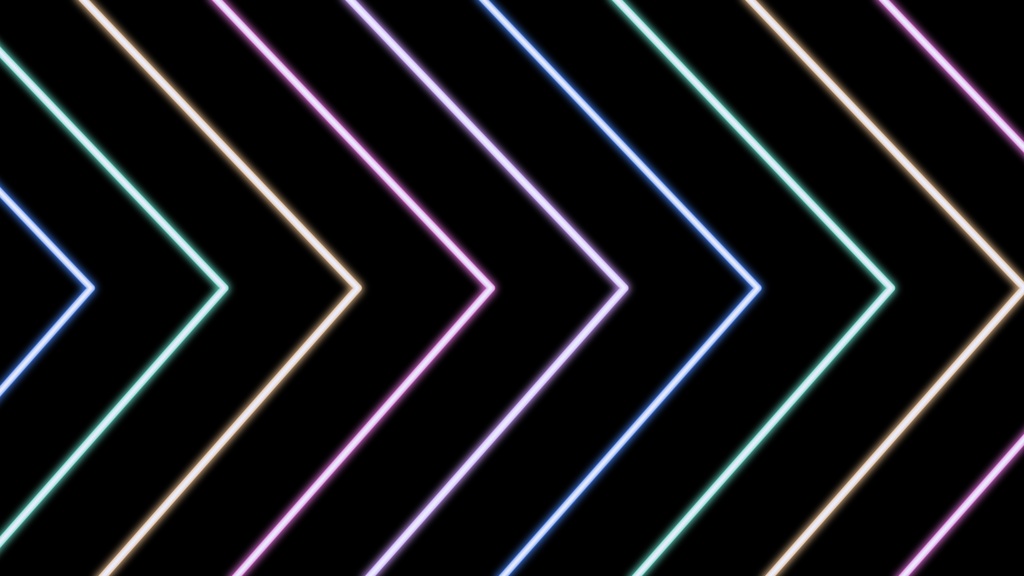 【配信背景】可愛く動く✨ネオンライト風背景アニメーション12種