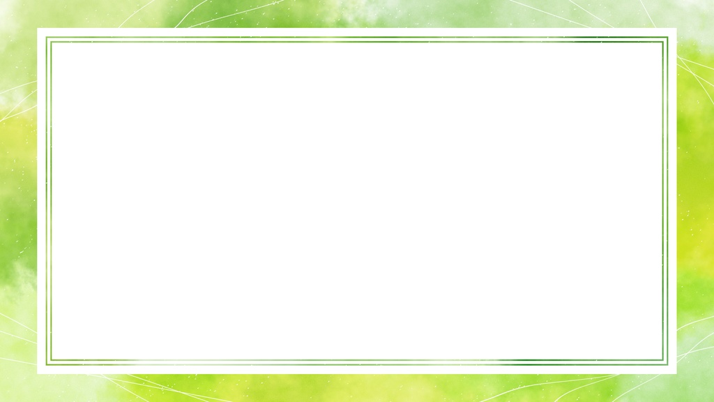 【ループ背景|配信・動画】緑色の水彩絵の具で描いたような美しい背景アニメーション🎨mp4・縦横各10種
