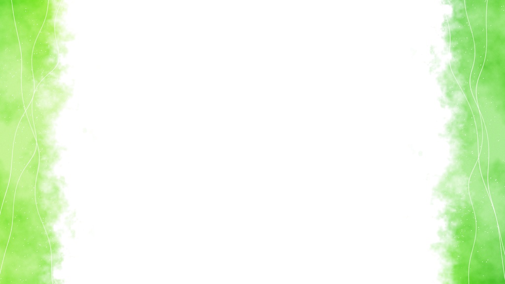 【ループ背景|配信・動画】緑色の水彩絵の具で描いたような美しい背景アニメーション🎨mp4・縦横各10種
