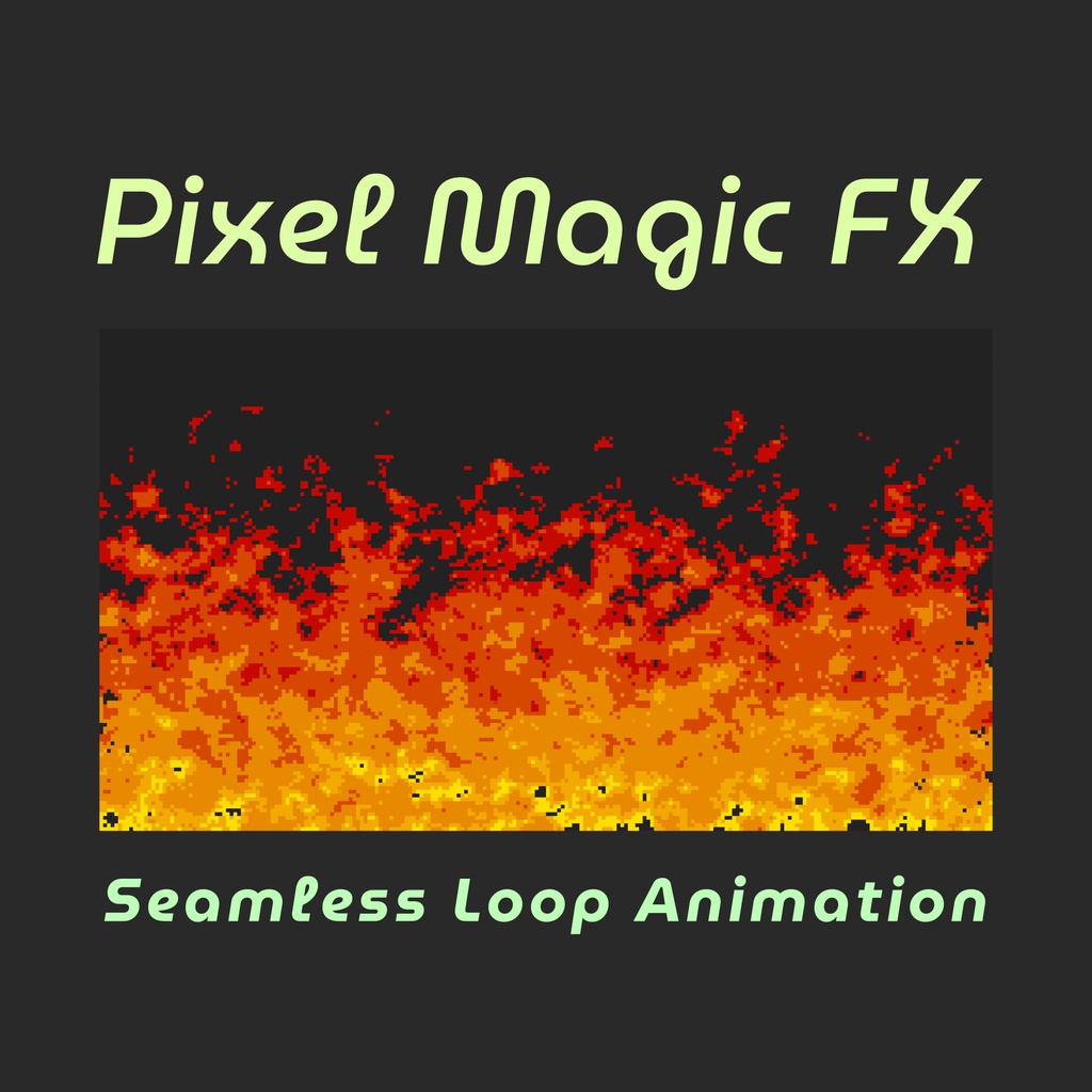 【透過エフェクト|ループ】8bitレトロゲーム風!魔法系ループエフェクトアニメーション全12種・背景透過