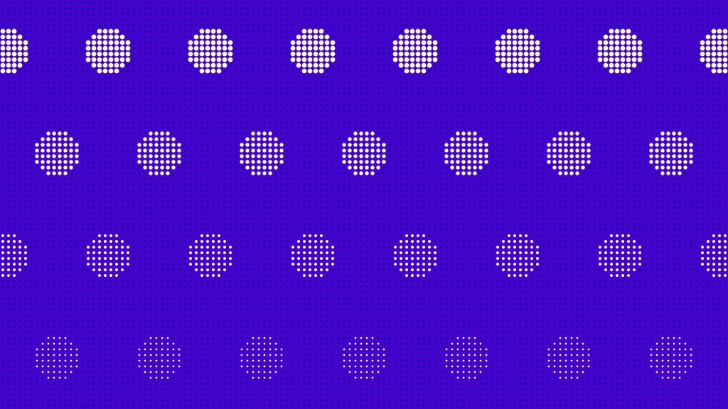【ループ背景|配信・動画】音楽演出に!ドットが可愛い電光掲示板風背景アニメーション8種・mp4・10秒ループ