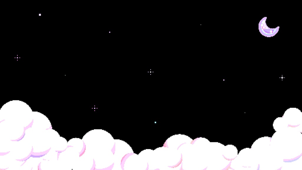 【ループ背景|配信・動画】8bitレトロゲーム風空の背景アニメーション全14種・mp4・10秒ループ