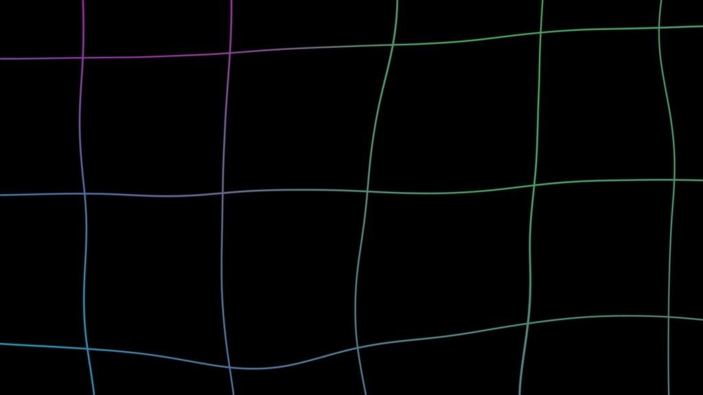 【ループ背景|配信・動画】近未来や空間演出に!ぐにゃぐにゃ歪んだグリッドアニメーション全16種・10秒ループ・mp4