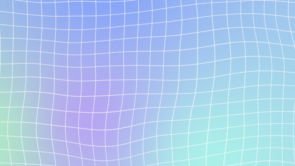 【ループ背景|配信・動画】近未来や空間演出に!ぐにゃぐにゃ歪んだグリッドアニメーション全16種・10秒ループ・mp4