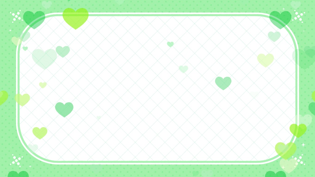 【ループ背景|配信・動画】 推しカラー演出!ハートが溢れるカワイイループ背景アニメーション全10種❤️mp4・10秒ループ