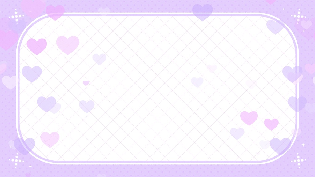 【ループ背景|配信・動画】 推しカラー演出!ハートが溢れるカワイイループ背景アニメーション全10種❤️mp4・10秒ループ