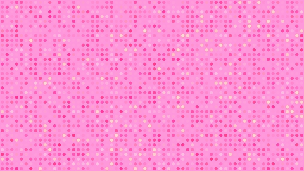 【ループ背景|配信・動画】POPでかわいいドットが点滅するカラフルな背景アニメーション・10秒ループ・mp4