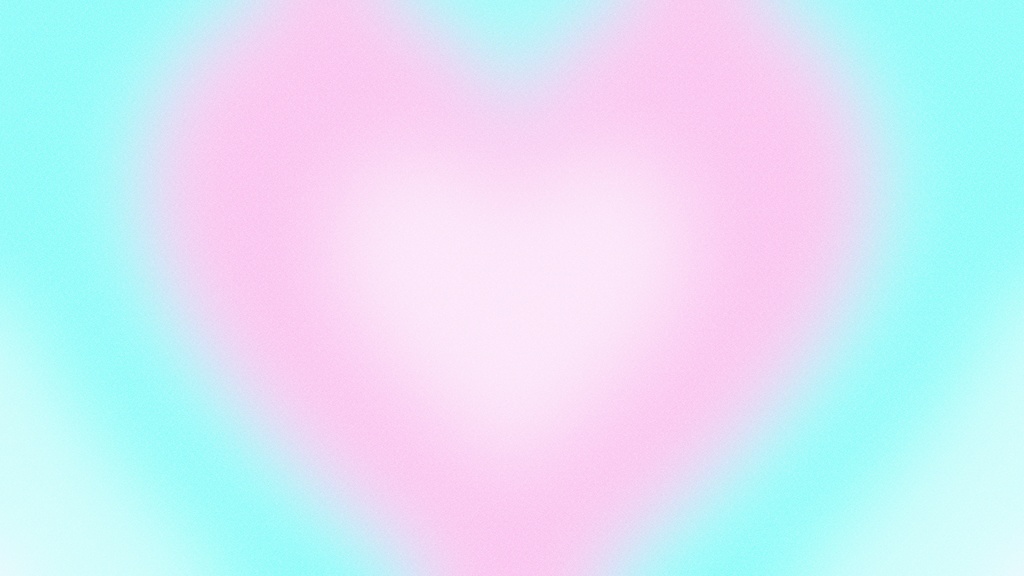 【ループ背景|配信・動画】ふわふわハートの可愛らしいグラデーション背景・全10種・mp4・10秒ループ
