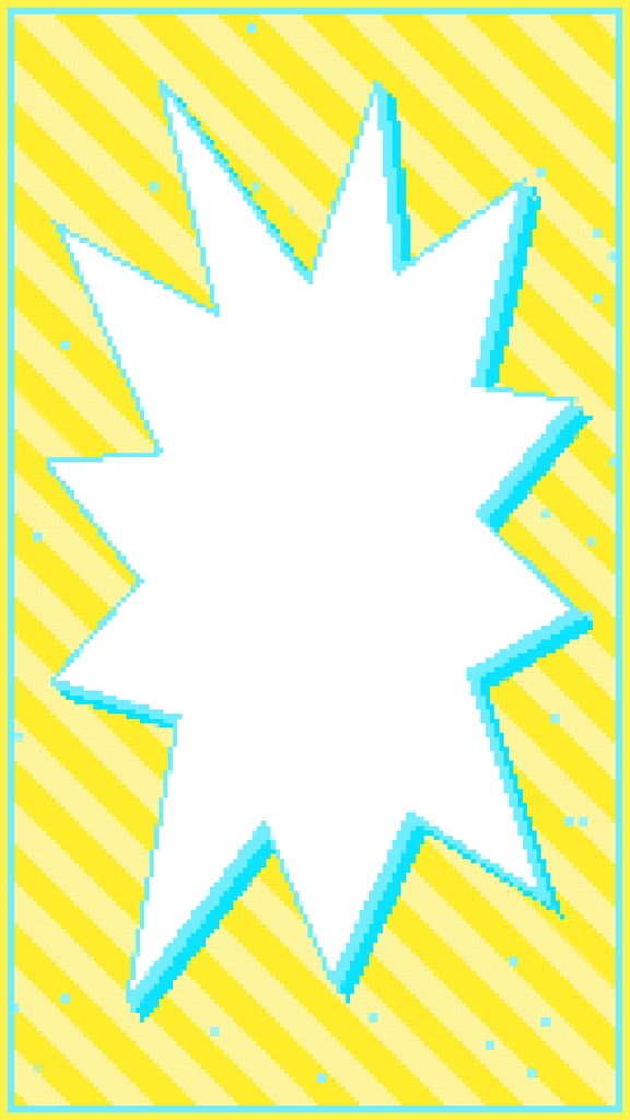 【ループ背景|配信・動画】8bitレトロゲーム風!POPなコミック爆発インパクトフレーム背景・全14種・mp4・10秒ループ