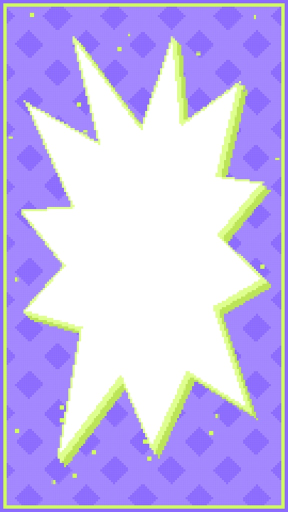 【ループ背景|配信・動画】8bitレトロゲーム風!POPなコミック爆発インパクトフレーム背景・全14種・mp4・10秒ループ