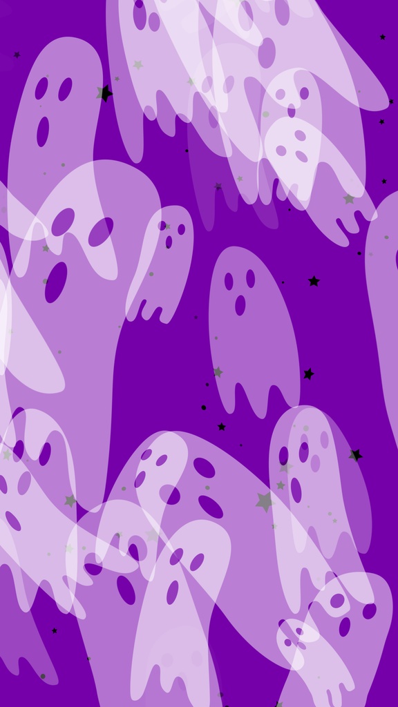 【ループ背景|配信・動画】ハロウィン背景18種⭐️可愛いおばけのアニメーション👻mp4・10秒ループ・縦横サイズ