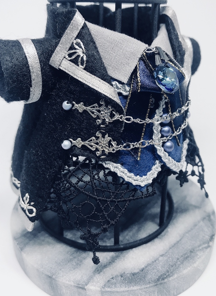 【受注生産】《ロミオネス1周年ありがとう》『深淵を覗く青薔薇』