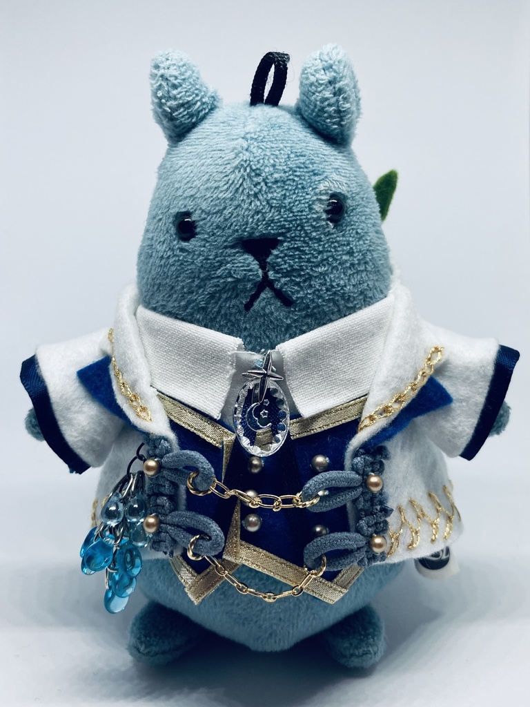 「Pale Moonlight」イメージ衣裳~天つ水に青牡丹~