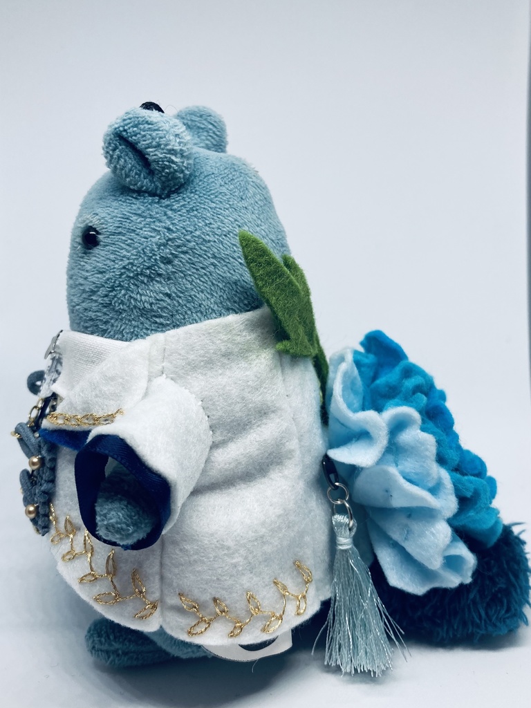 「Pale Moonlight」イメージ衣裳~天つ水に青牡丹~