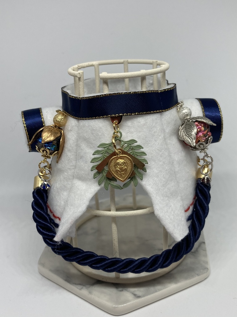 「Blue Fire Crater」イメージ衣裳~銀の雫降る降るまわりに~