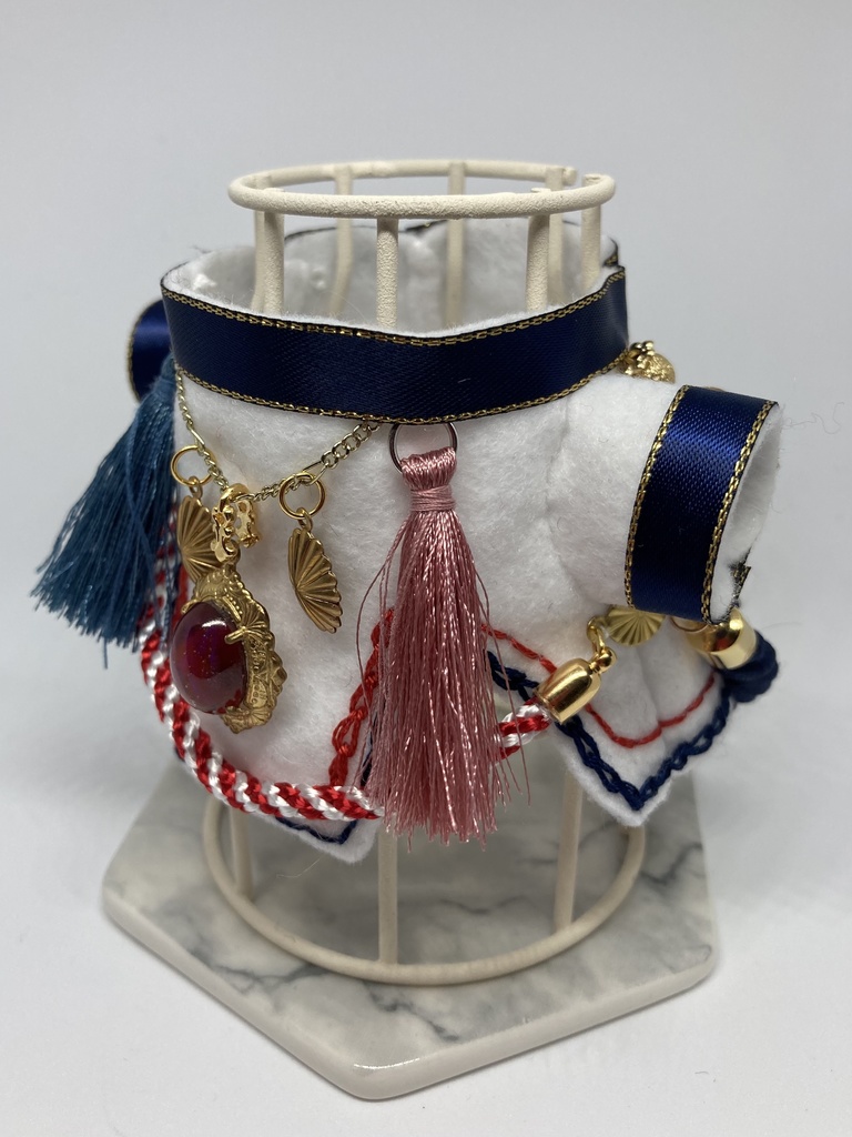 「Blue Fire Crater」イメージ衣裳~銀の雫降る降るまわりに~