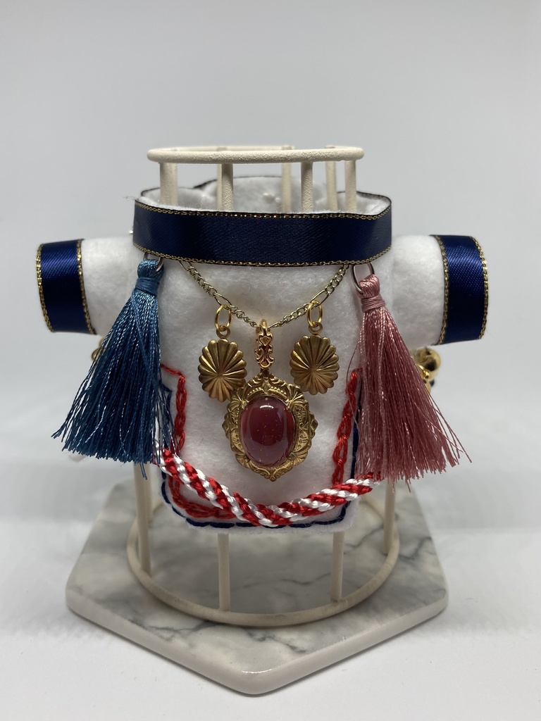 「Blue Fire Crater」イメージ衣裳~銀の雫降る降るまわりに~