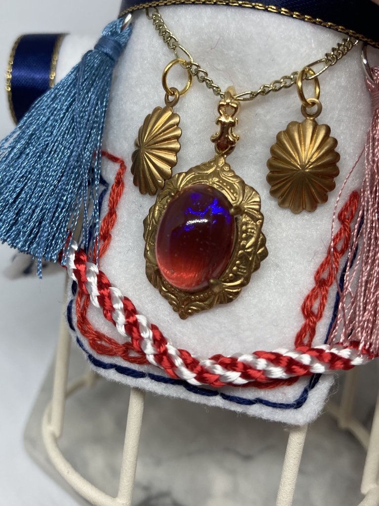 「Blue Fire Crater」イメージ衣裳~銀の雫降る降るまわりに~