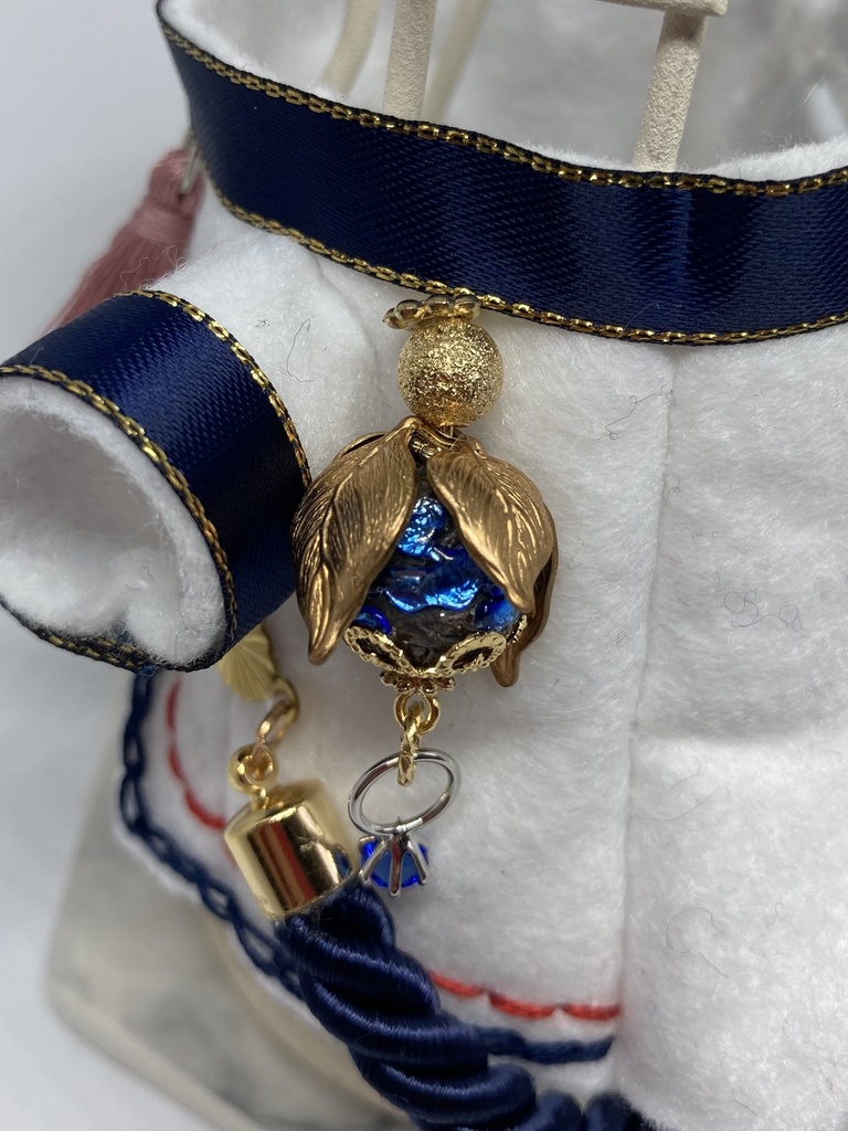 「Blue Fire Crater」イメージ衣裳~銀の雫降る降るまわりに~