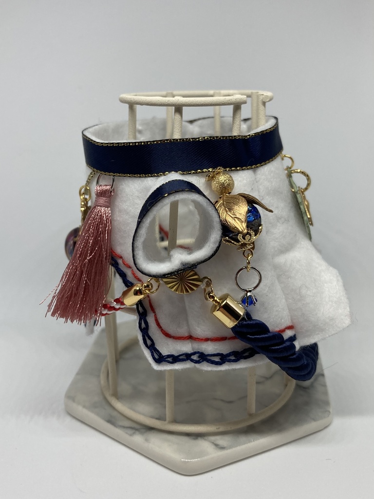 「Blue Fire Crater」イメージ衣裳~銀の雫降る降るまわりに~