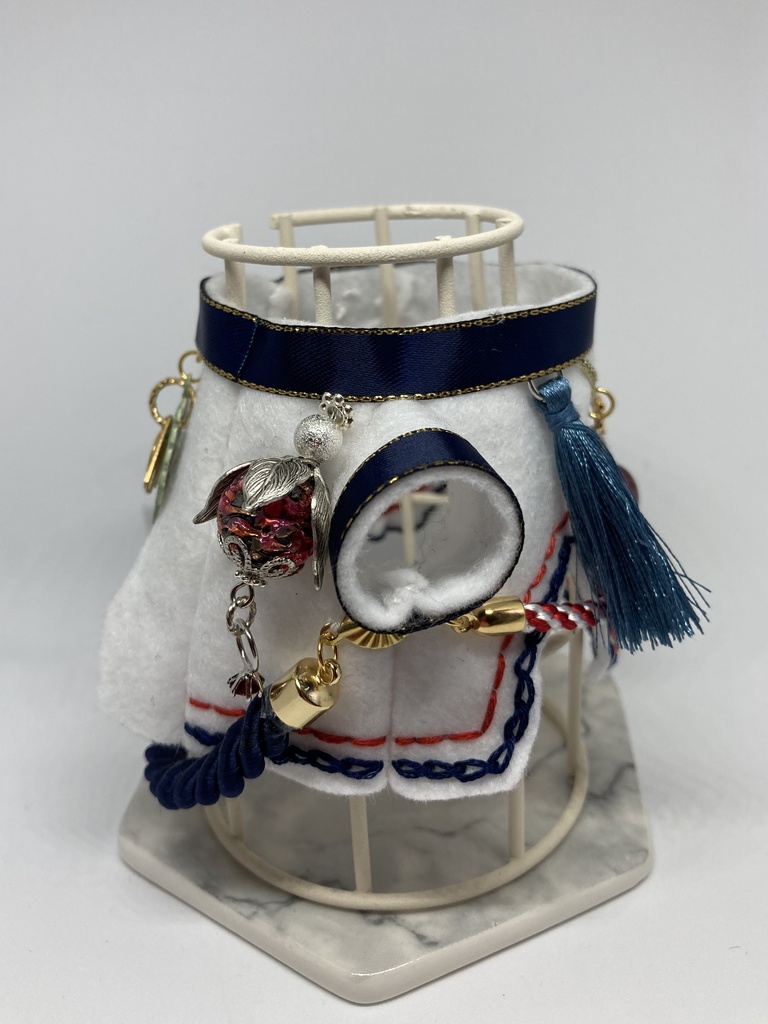 「Blue Fire Crater」イメージ衣裳~銀の雫降る降るまわりに~