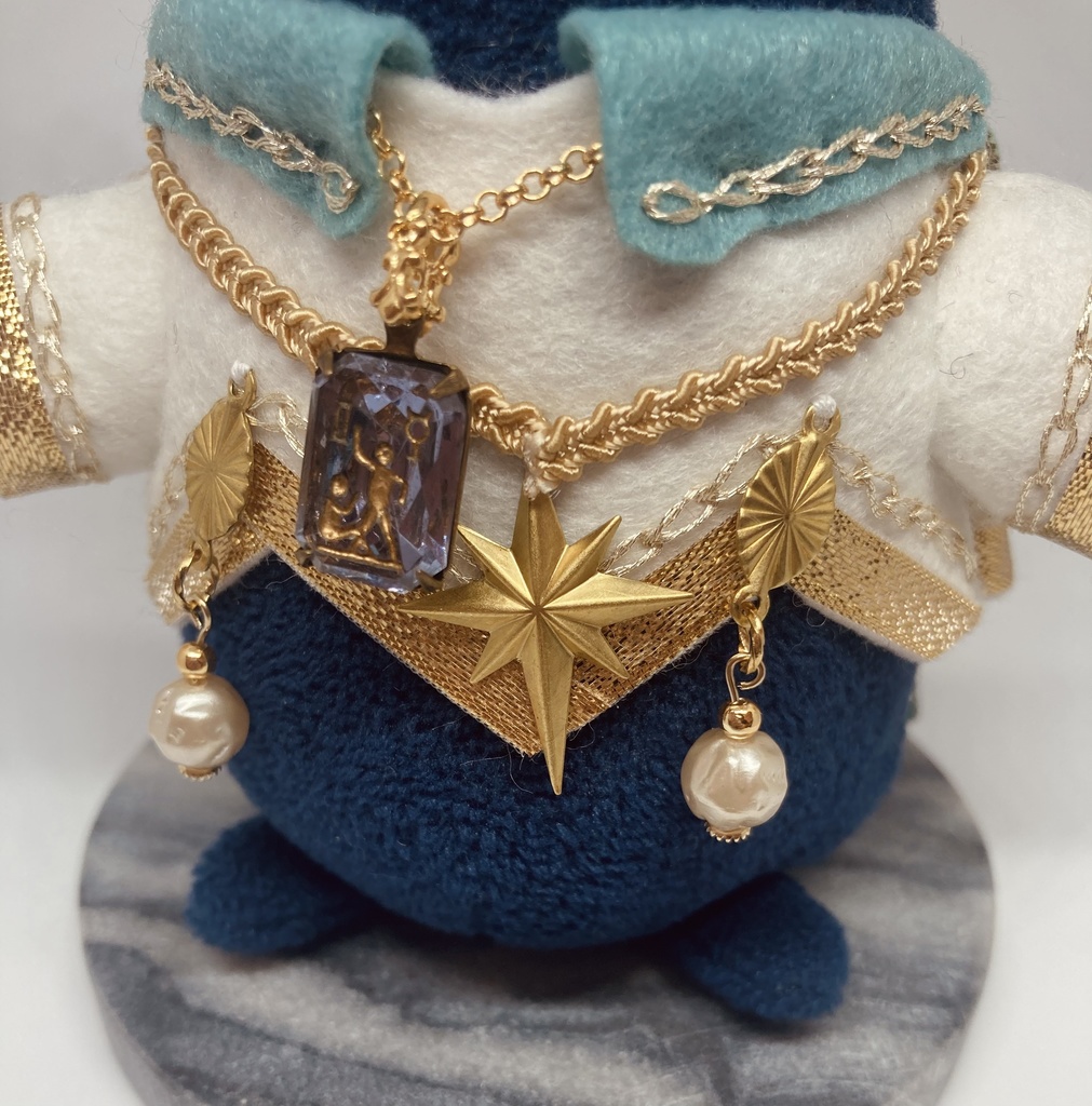 浅縹の使徒衣(氷の双子座の結晶付き)