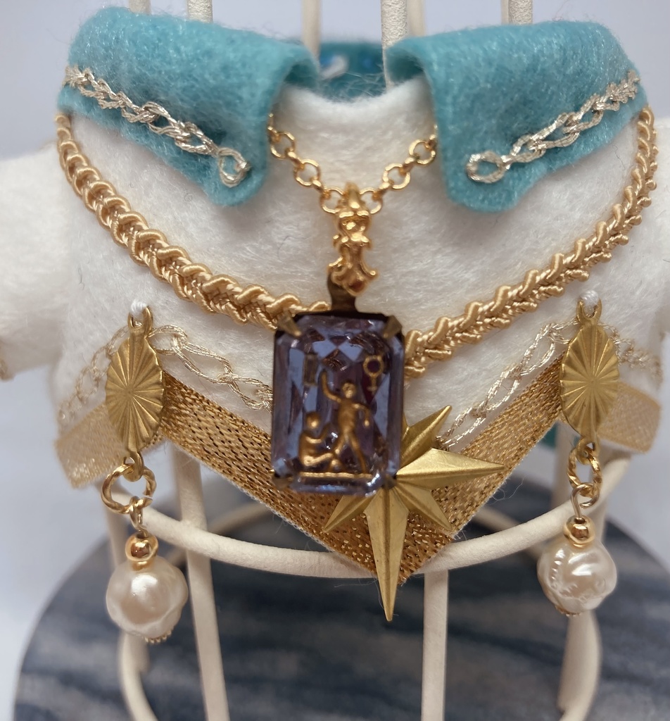 浅縹の使徒衣(氷の双子座の結晶付き)