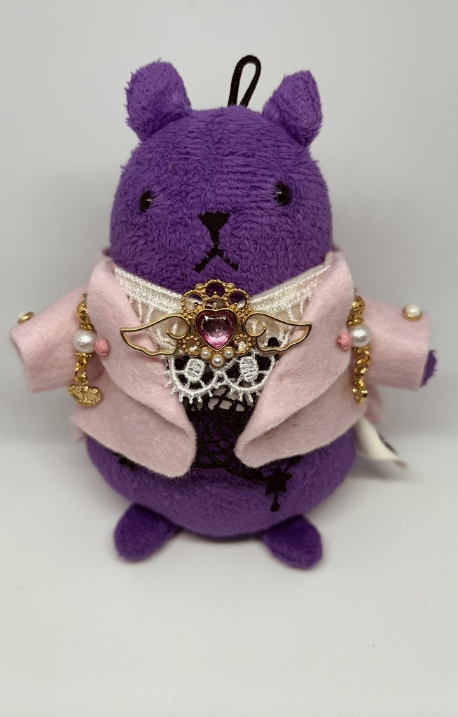 ちび悪魔ジャケットフリルドレス　ピンク