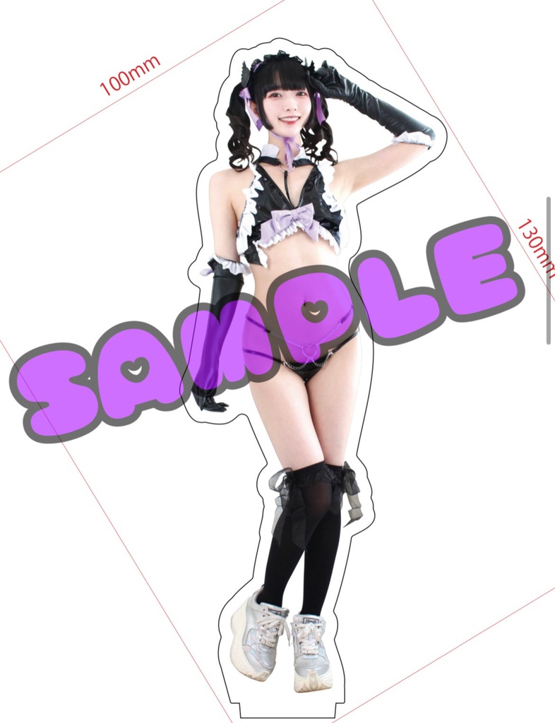 足立める♡サイバーえちかわアクリルスタンド