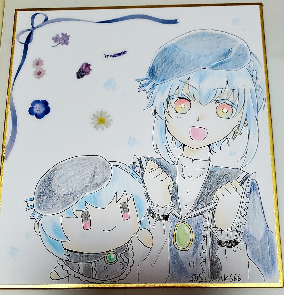 色紙【フルーレ】