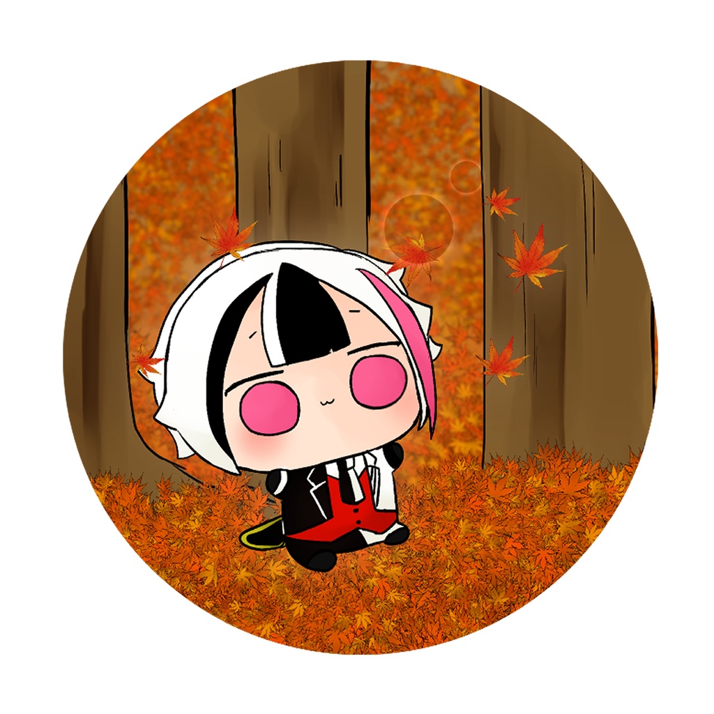 缶バッジ【秋ベリくん】