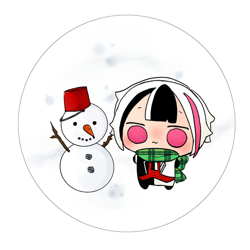 缶バッジ【冬ベリくん】