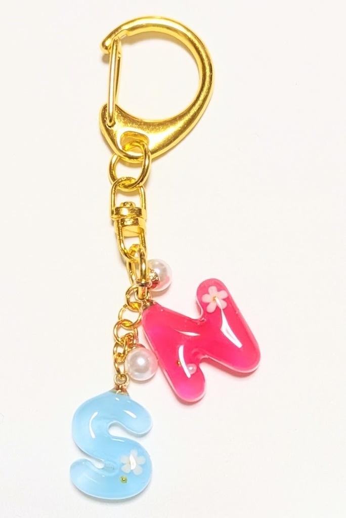 【オーダーメイド】イニシャルキーホルダー