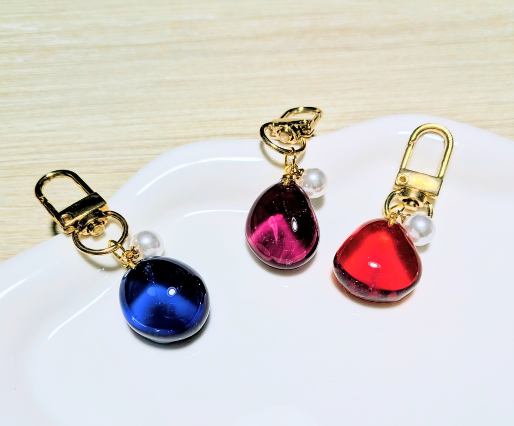 レジンで作る夜空のかけらキーホルダー🌟（暮れ）