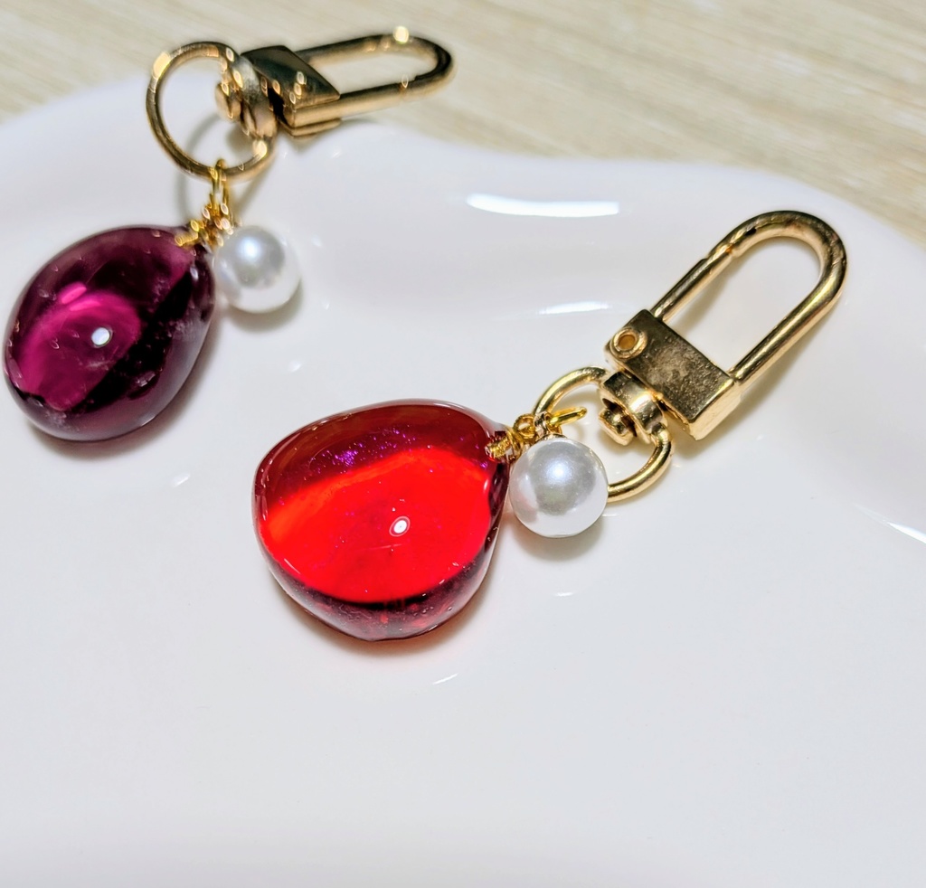 レジンで作る夜空のかけらキーホルダー🌟(暁)