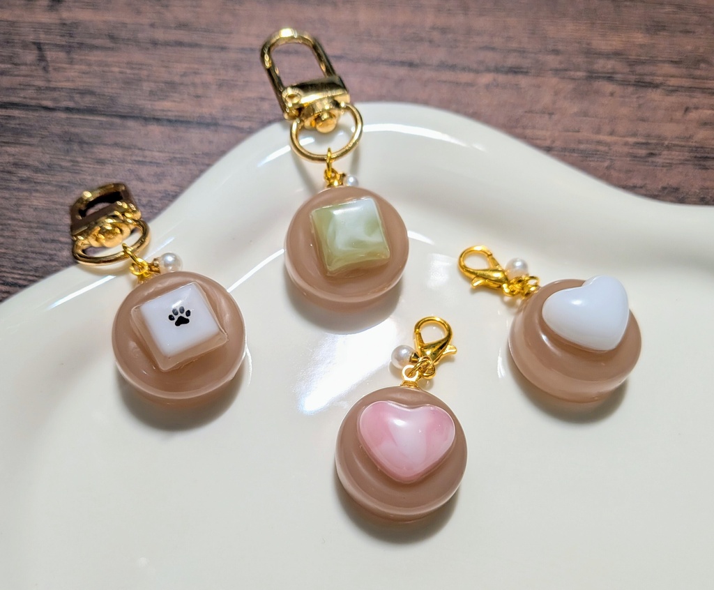 ひとくちチョコレートレジンチャーム🍫✨