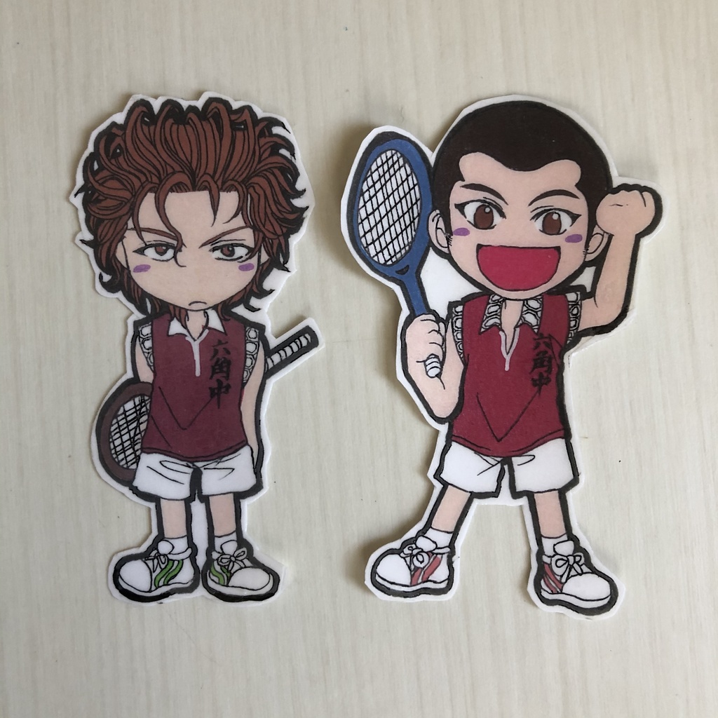 テニスの王子様＜六角中学校＞ステッカーセット