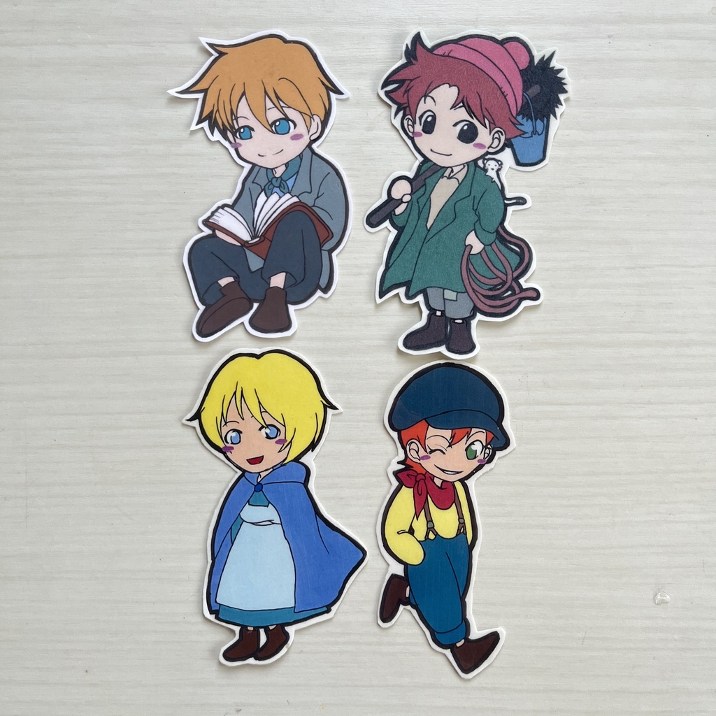 ロミオの青い空　ステッカーセット