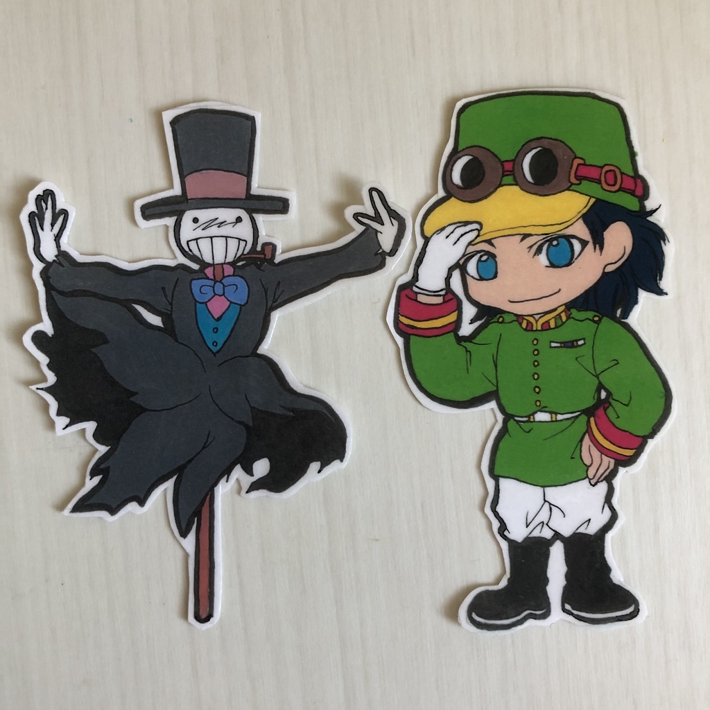 ハウルの動く城 ステッカーセット まこ本舗 Booth