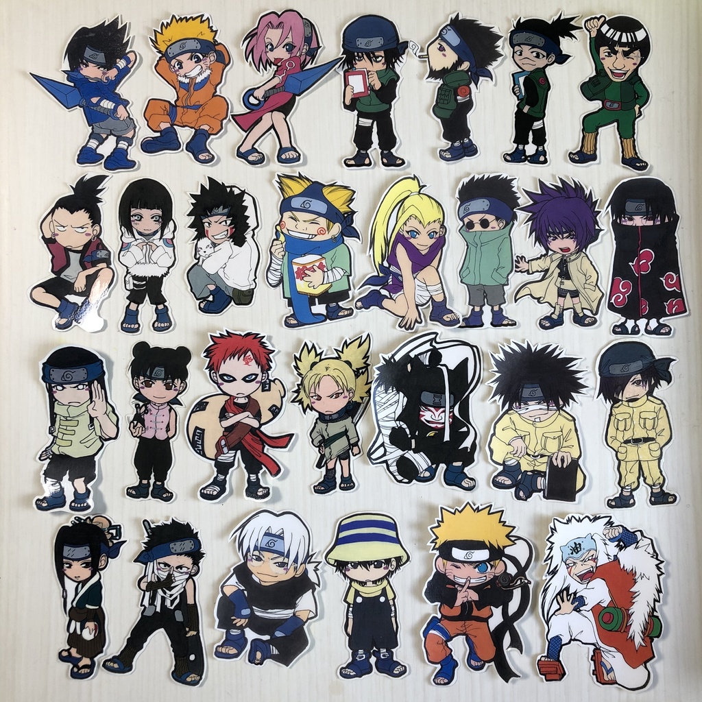 NARUTO ステッカーセット - まこ本舗。 - BOOTH