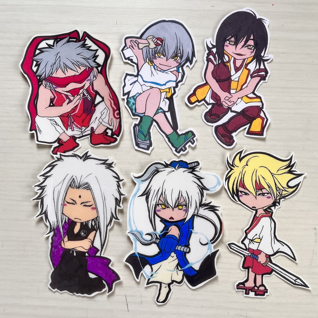 SAMURAI DEEPER KYOステッカーセット