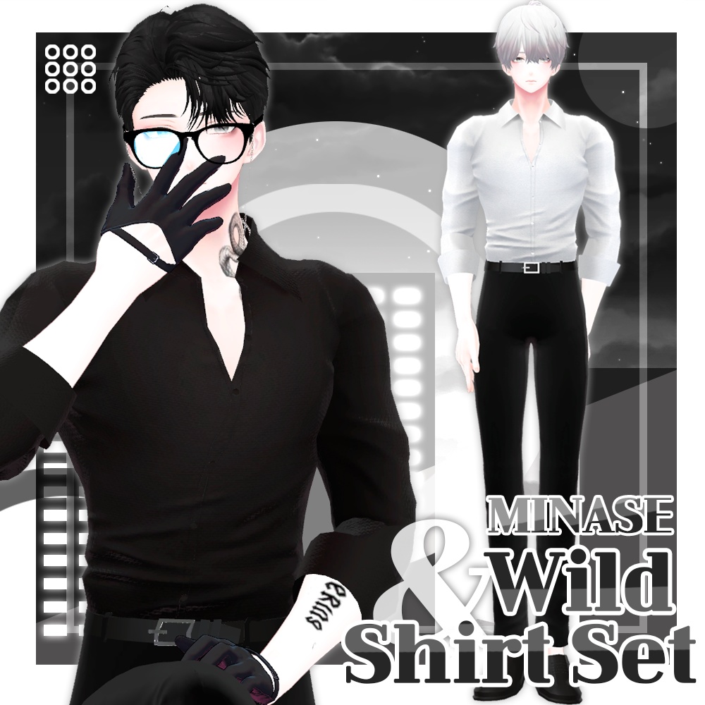 水瀬(Minase) Wild Shirt Set / ワイルドシャツセット(VRC)