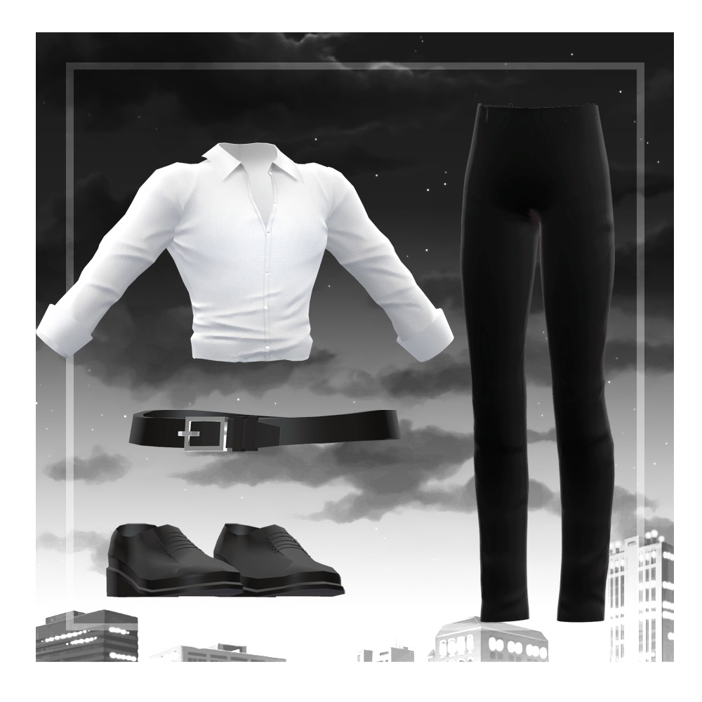 水瀬(Minase) Wild Shirt Set / ワイルドシャツセット(VRC)