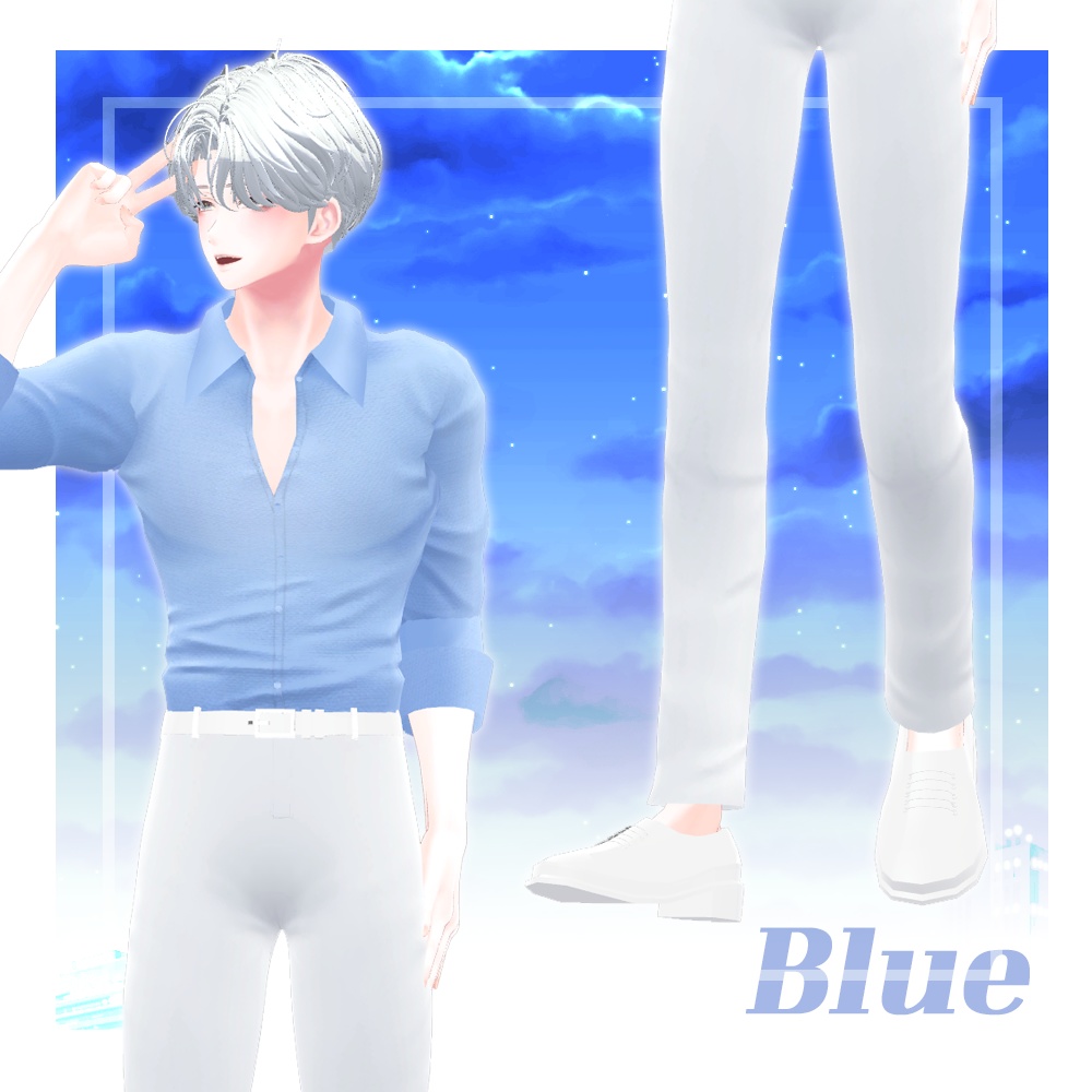 水瀬(Minase) Wild Shirt Set / ワイルドシャツセット(VRC)