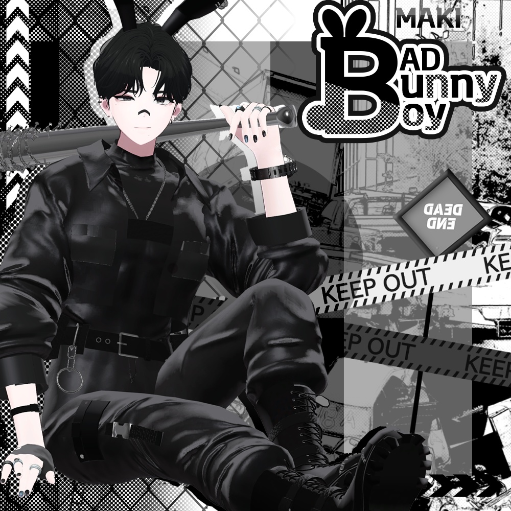 Bad Bunny Boy / Bad バニーボーイ / まき(Maki) / 狛乃(Komano) / (VRC)