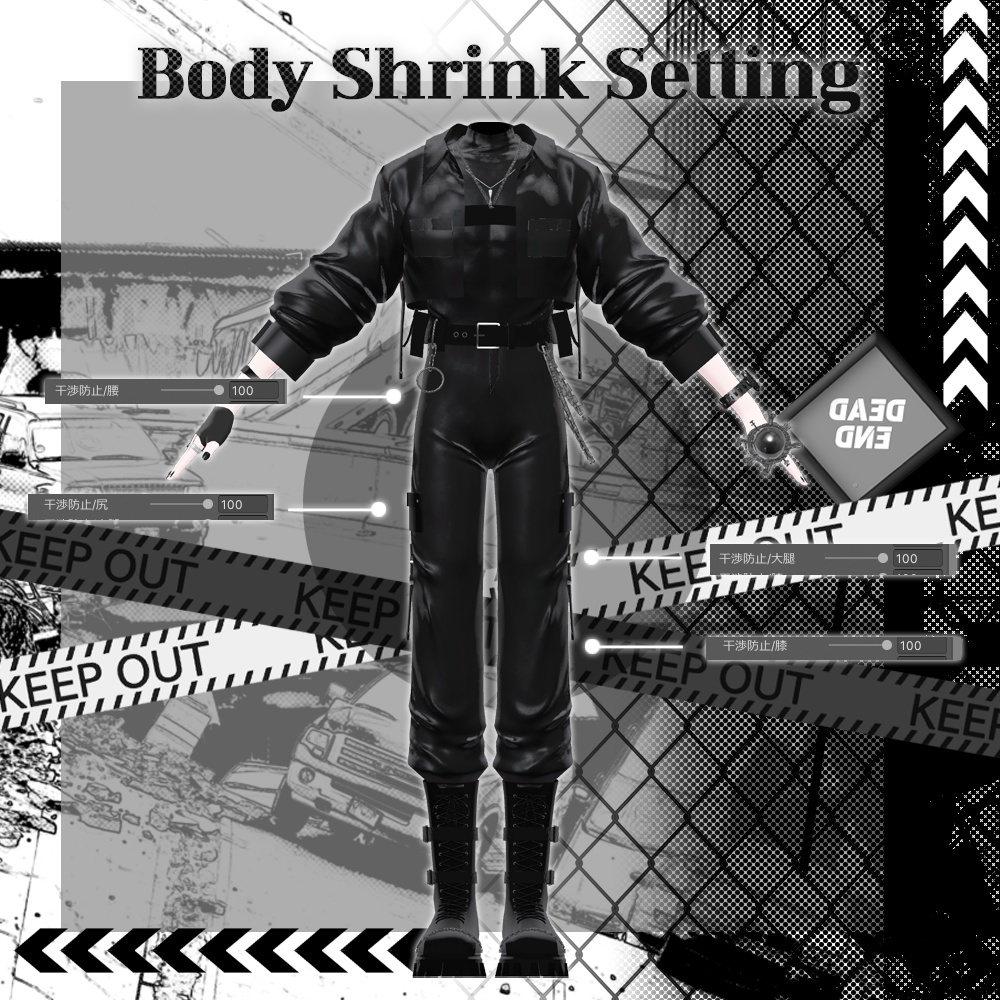 Bad Bunny Boy / Bad バニーボーイ / まき(Maki) / 狛乃(Komano) / (VRC)